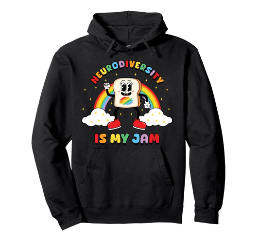 "ADHD is My Jam" Pullover Hoodie - FocusAid Essentials: Empowering ADHD Living