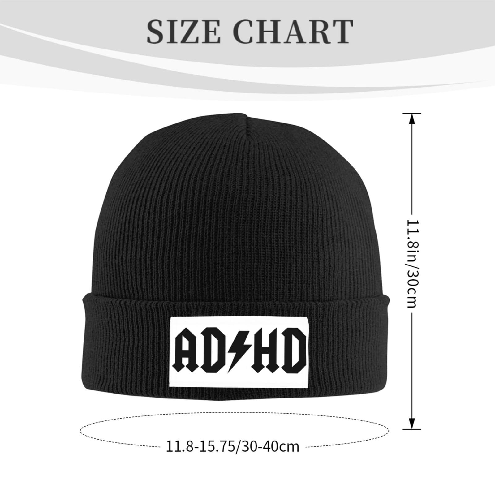 ADHD Knitted Beanie Hat - FocusAid Essentials: Empowering ADHD Living