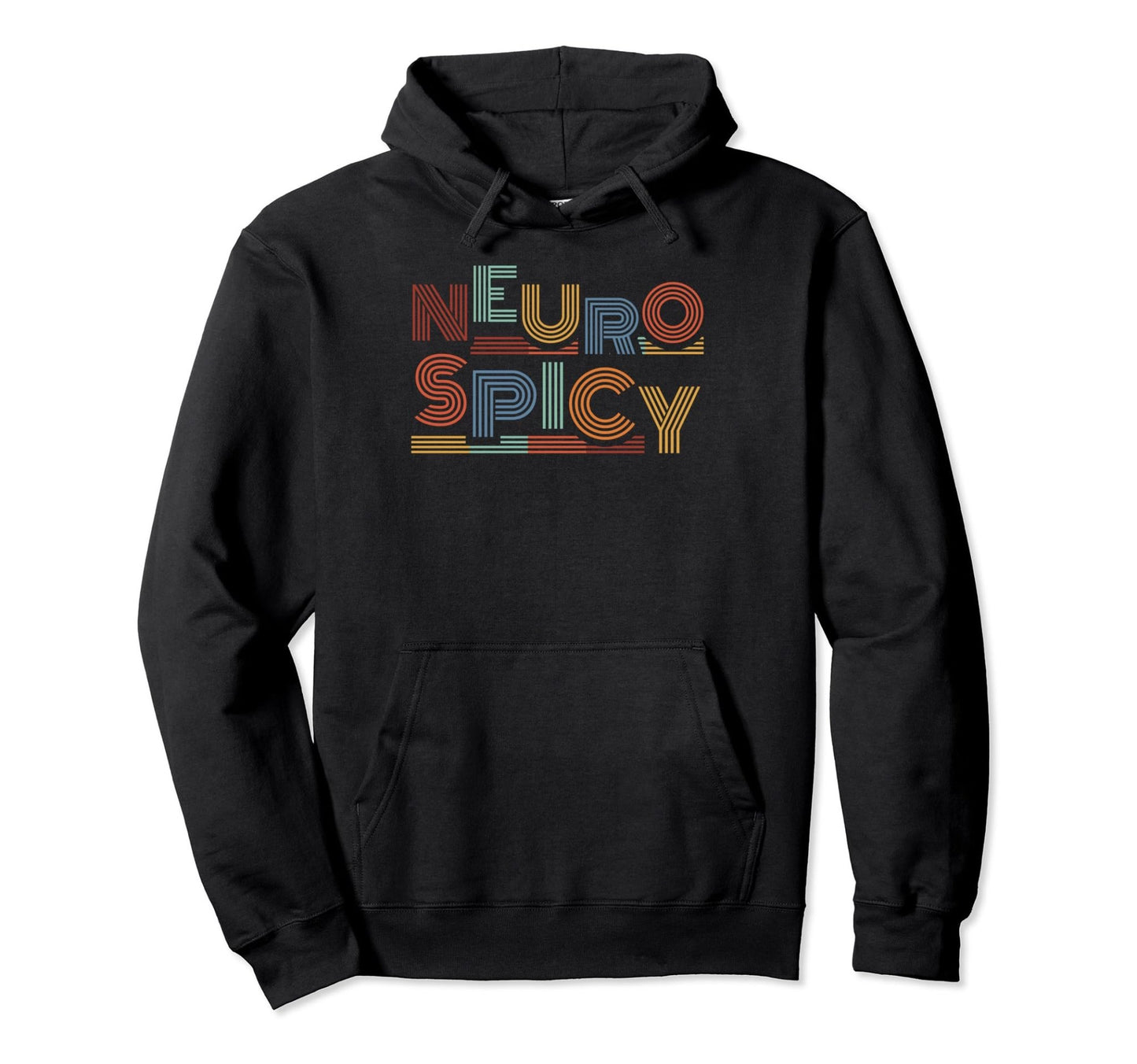 ADHD Neurodiversity Pullover Hoodie - FocusAid Essentials: Empowering ADHD Living