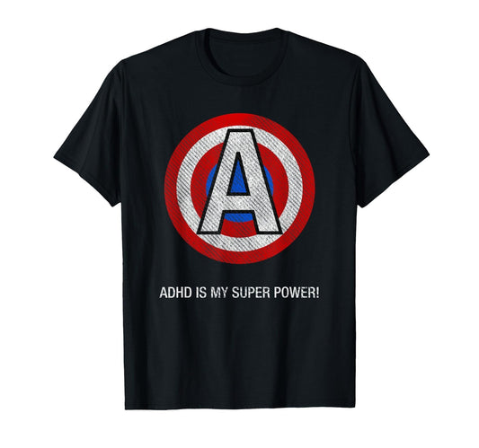 ADHD Superpower T-Shirt - FocusAid Essentials: Empowering ADHD Living