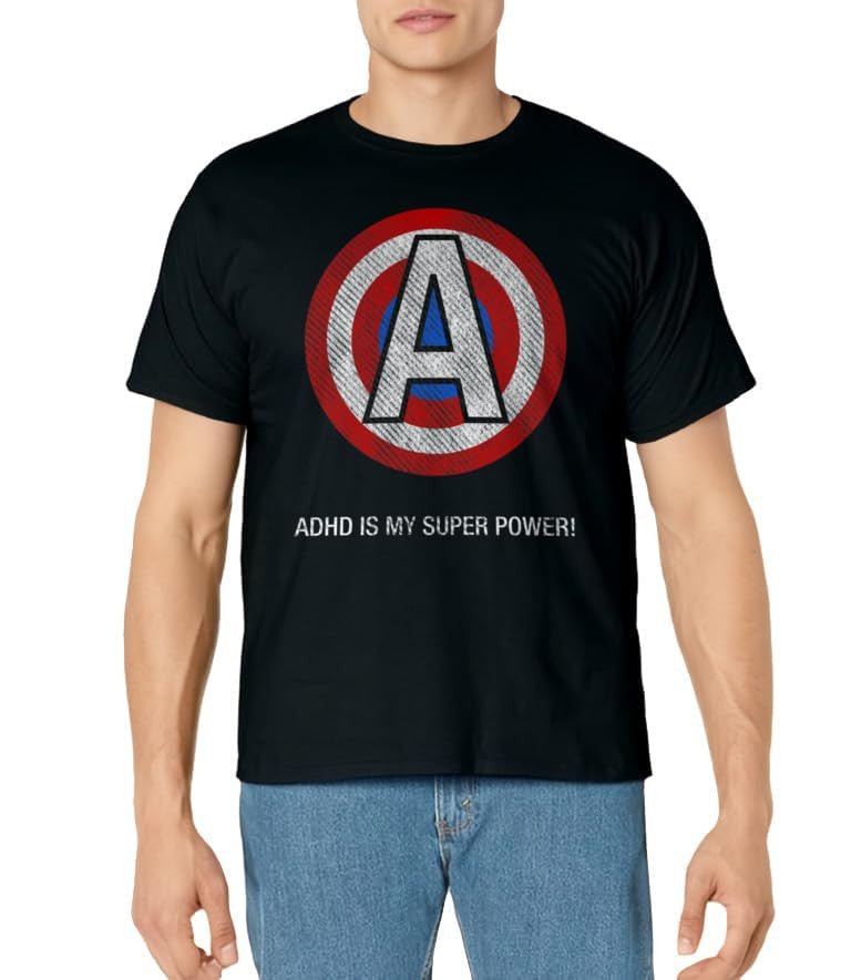 ADHD Superpower T-Shirt - FocusAid Essentials: Empowering ADHD Living