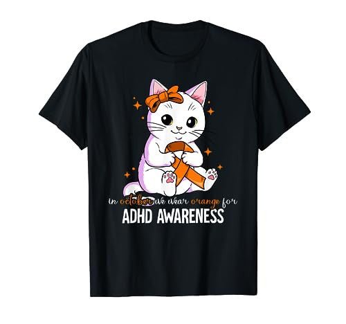 ADHD/Neurodiversityt Awareness Month T-Shirt - FocusAid Essentials: Empowering ADHD Living