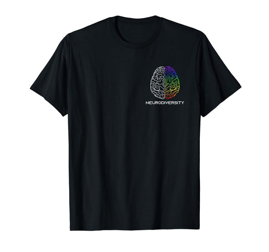 Embrace Neurodiversity ADHD - T-Shirt - FocusAid Essentials: Empowering ADHD Living