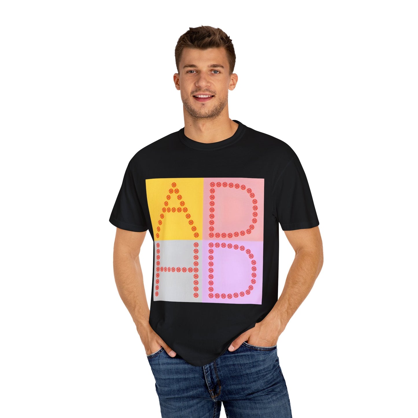 F.A.E. ADHD Unisex Garment - Dyed T-shirt - FocusAid Essentials: Empowering ADHD Living