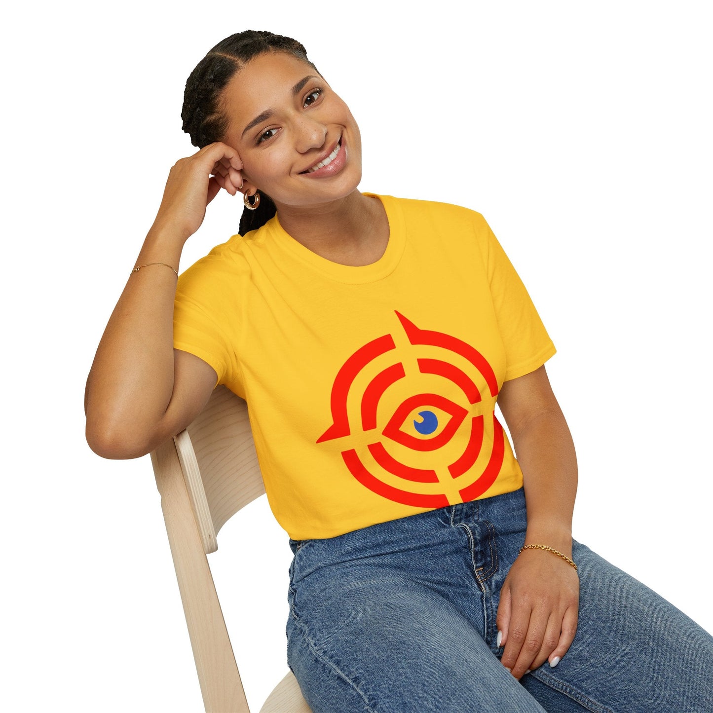 F.A.E. "FocusEye" Logo Soft - Style T-Shirt - FocusAid Essentials: Empowering ADHD Living