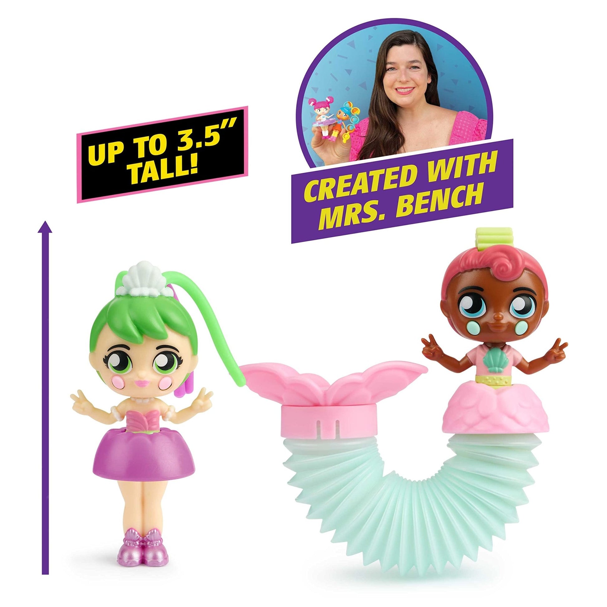 Fashion Fidgets Mermaids Fantasy Series – Fidget Doll for Girls Created by Mrs. Bench - FocusAid Essentials: Empowering ADHD Living