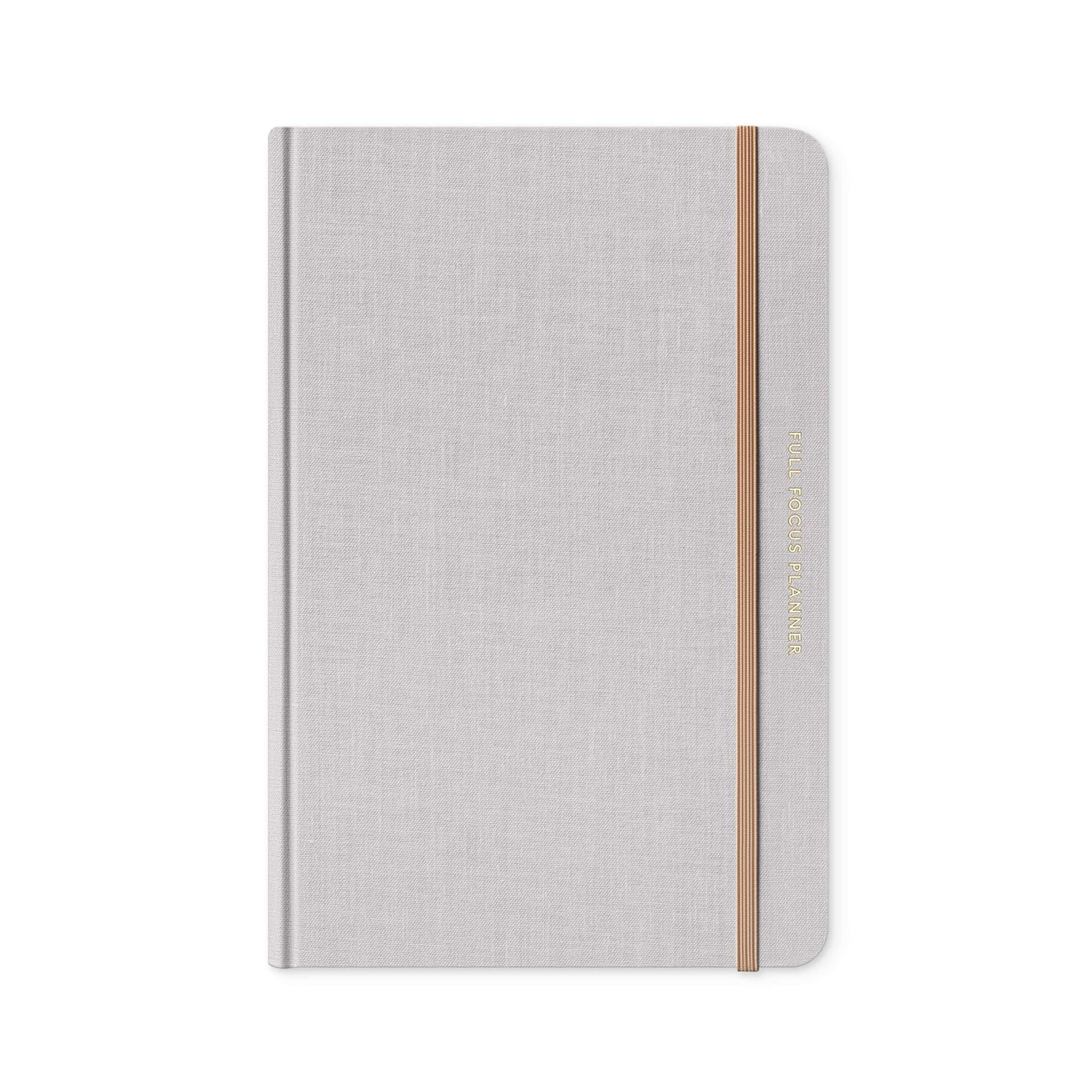 Full Focus Oatmeal Linen Planner by Michael Hyatt - The #1 Daily Planner to Set Annual Goals, Increase Focus, Eliminate Overwhelm, and Achieve Your Biggest Goals - Hardcover - FocusAid Essentials: Empowering ADHD Living