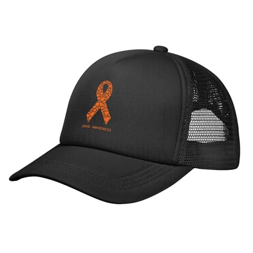 Generic ADHD Awareness Baseball Cap Adjustable Mesh Hat - FocusAid Essentials: Empowering ADHD Living