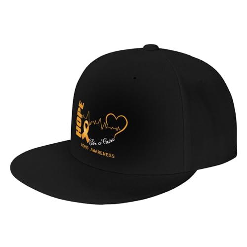 "Hope for A Cure ADHD" Awareness Snapback Hat - FocusAid Essentials: Empowering ADHD Living