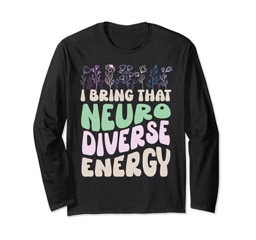 Neurodiverse Energy - Long - Sleeve Shirt - FocusAid Essentials: Empowering ADHD Living