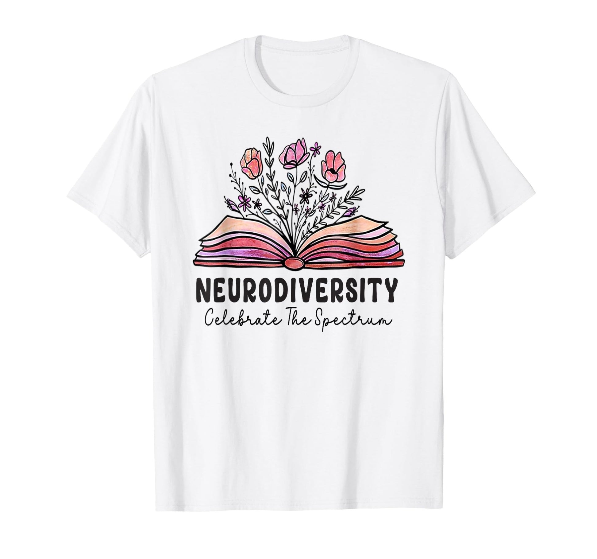 Neurodiversity - Celebrate the Spectrum ADHD T-Shirt - FocusAid Essentials: Empowering ADHD Living