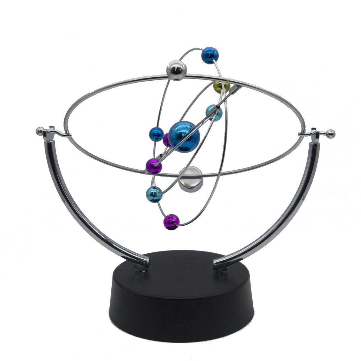 ScienceGeek Kinetic Art Asteroid - Electronic Perpetual Motion Desk Toy Home Decoration - FocusAid Essentials: Empowering ADHD Living