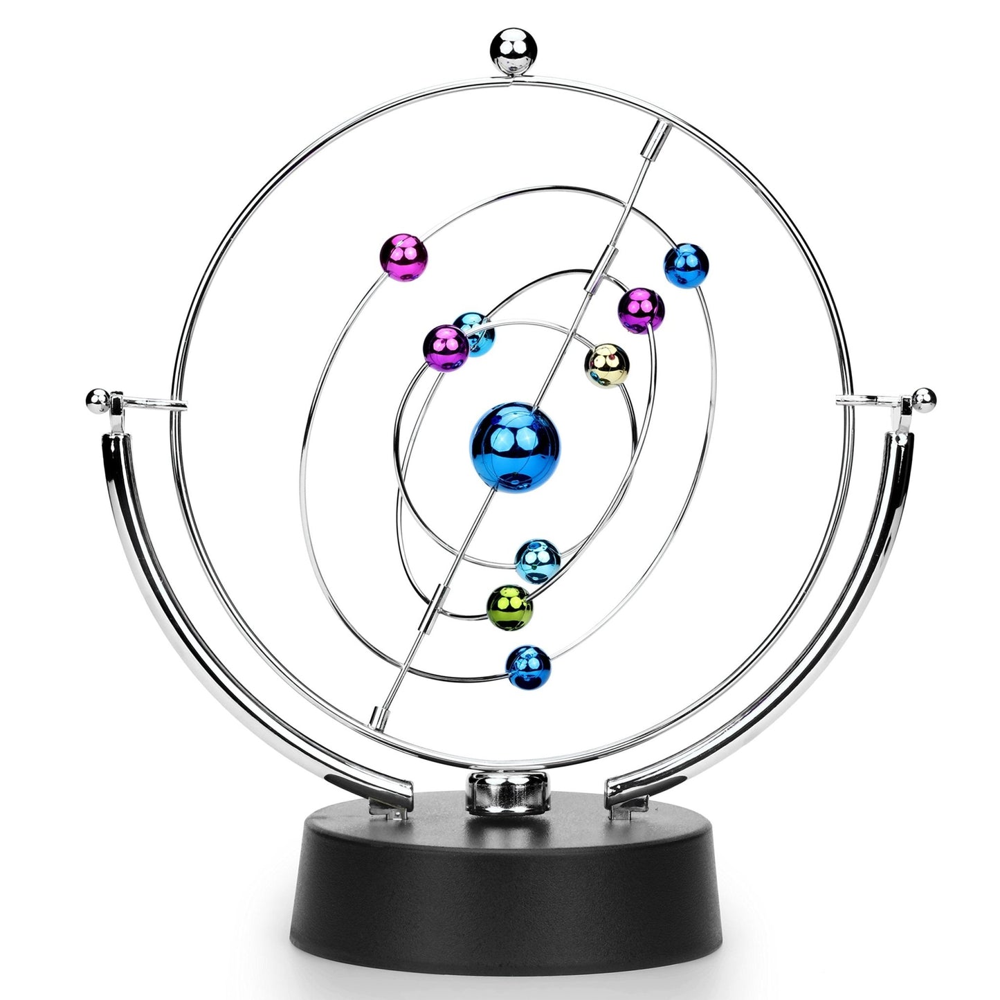 ScienceGeek Kinetic Art Asteroid - Electronic Perpetual Motion Desk Toy Home Decoration - FocusAid Essentials: Empowering ADHD Living